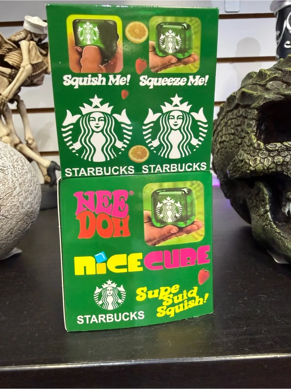 Starbucks Green Logo Squishy Cube